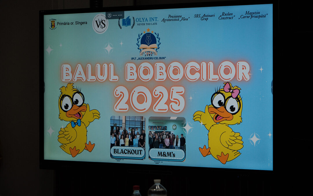 Balul Bobocilor 2025:  Energie, talent și emoție la Liceul „Alexandru cel Bun”, Sîngera